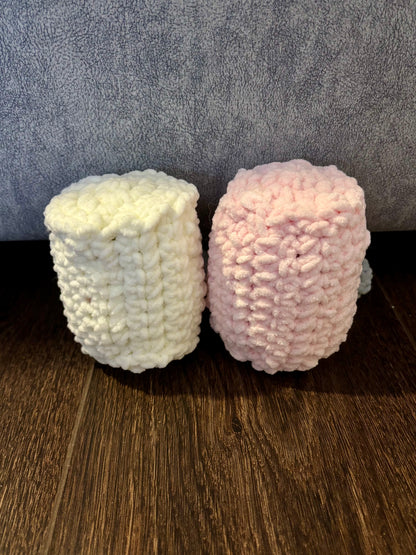 Duo de peluches marshmallow